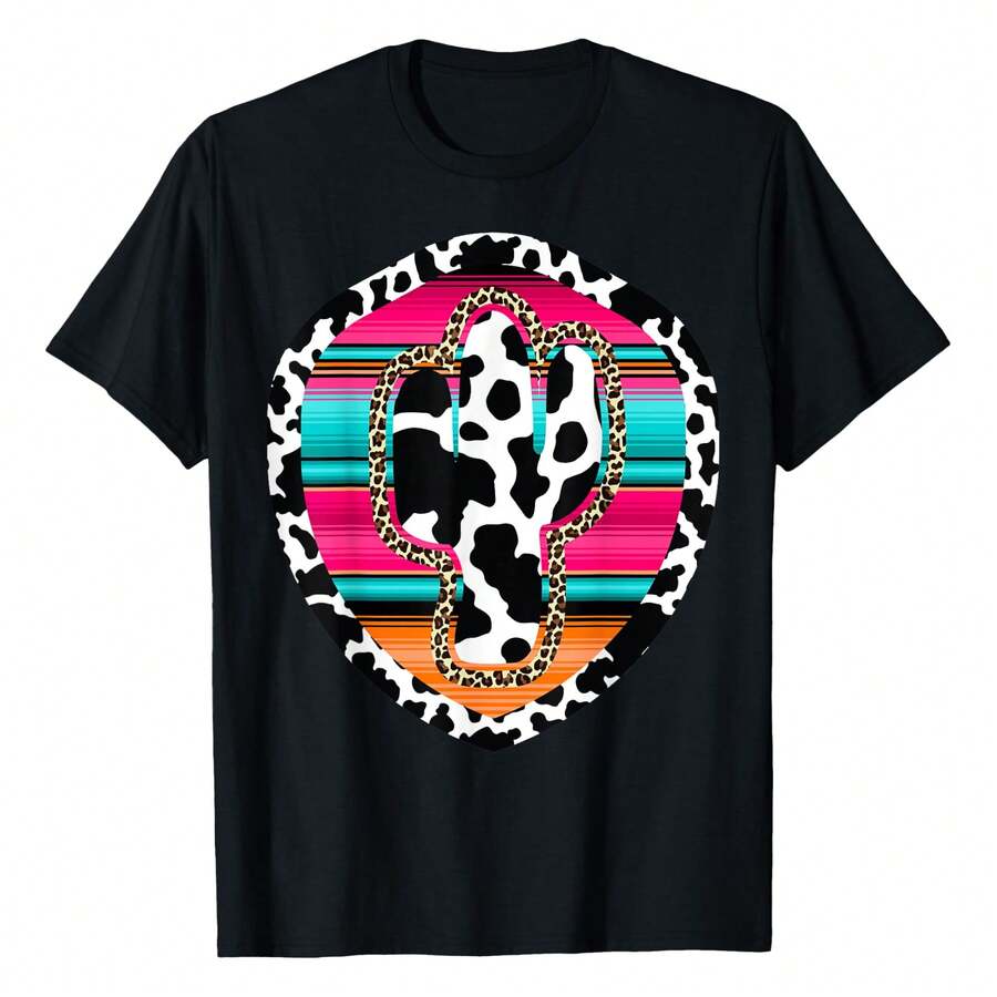 Women T-Shirts - 黑色 - 查看 1