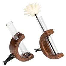 木制球形香薰扩散器 - 精油汽车和家居香氛配件，室内香氛，便携式 - 彩色 - 查看 10