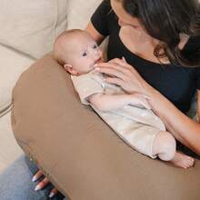 2pcs Nursing Pillow Covers, Soft Cotton Muslin Material, Suitable For Nursing Pillow, Newborn Feeding Pillow - Multicolor - View 6