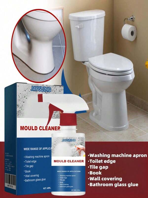 1pc Multi-Purpose Mold Removal Spray, Suitable For Ceiling, Bathroom, Tiles, Walls Cleaning, Deodorizing, Stain Removal