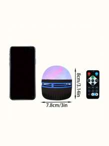 Lámpara proyector LED con efecto de ondas de agua, control remoto RGB, alimentado por USB, proyección de estrellas galaxia para dormitorio, sala de estar, cine en casa, camping, decoración de bodas, fiestas festivas, el mejor regalo para amigos