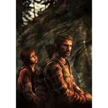 1 pièce/3 pièces Affiche murale Art optionnel Cadre Série américaine de drame "The Last of Us" Saison 2 Jeu zombie populaire "The Last Survivor" Collection d'affiches vedette Impression HD sur canevas de style vintage. Décoration de maison, chambre à coucher, bar fond