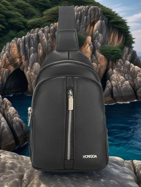 Men's Fashion Commute Outdoor Large Capacity Summer Casual One Shoulder Messenger Bag
