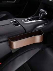 Car Seat Gap Storage Organizer - Large Capacity Design, Easy To Access, Prevent Items From Falling, Simple Installation, Suitable For Most Cars, SUVs And Trucks - Perfect For Driver And Passenger Seats, Easy To Use, Keep The Car Tidy, Car Storage Box Car Seat Gap Armrest Box Storage Box, Car Supplies Good Things Practical Mobile Phone Placement Box