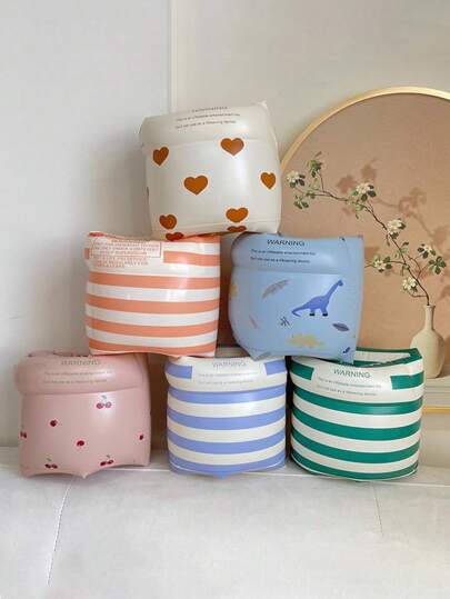 2PCS Arm Floaties For All Age - Pool Floats Arm Bands Inflatable Swim Rings PVC Arm Floater For Summer Pool Party Favors, Beach Essentials, Beach Accessories