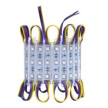 200PCS LED Storefront Lights, 103 Ft, LED Module Lights, 5050 SMD 3-LED RGB Color Changing Window Lights With Remote Control For Business Store Window Advertising Letter Signs, IP68 Waterproof