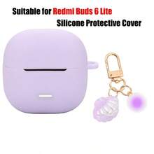 Compatible With Redmi Buds 6 Lite Earphones Soft Silicone Protective Case Cover - With Lanyard - View 20