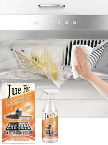 多用途厨房清洁剂，清洁脏乱厨房，燃气灶油污，墙面油渍，堵塞油网，洗碗机油渍，水渍，厨房瓷砖油烟机厨具重油污强力清洁，送朋友，家人礼物（新旧款随机发送） - 全新升級-多色 - 查看 13