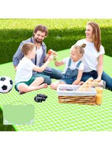 300 X 200 Cm Picnic Blanket, Picnic Mat, Foldable With Handle, Suitable For Hiking, Travel, Outdoor Camping, Park, Garden, Beach, Camping