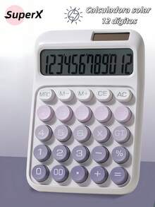 High Value Calculator With Cartoons For Students And Computer Learning - Blue - View 7