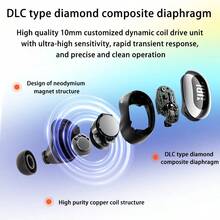 JBL Bluetooth Headset LIVE BUDS 3 Smart Touch Screen Intelligent Adaptive Noise Reduction In-Ear Headphones IP55 Waterproof And Dustproof Type-C Charging Port Spatial Audio Deep Sea Blue