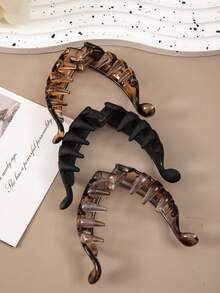 1/3pcs Anti Slip Small Banana Clip Hair Clip For Women With Low Hair Volume, Vertical Clip, Ponytail Tie, Twist Clip, Korean Hair Accessories,Accessories Women, Hair Accessory, Hair Accessories Women, Hair Tools, Beauty Accessories, Curly Hair Accessories,Hair Accessories For Women,Fall,Travel,Hair Tools,Accessories Women,Hair Stuff,Fall,Hair,Hair Accessories,Hair Accessories For Women,Travel,Hair Accessory,Hair Accessories Women,Hair Tools,Hair Stuff,Stuff,Beauty Accessories,Gifts,Travel,Gifts For Women,Hair Stuff,Stocking Stuffers,Stocking Fillers,Stocking Stuffers For Women,Stocking Fillers Women, Stocking Stuffers For Adults,Stocking Fillers For Adult,Hair Stuff,Coming-Of-Age Hair Accessory, Hair Accessories,Gift Ideas For Women,Beauty Stocking Fillers, Gifts For Women - Multicolor - View 4