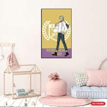 ONE PIECE Set de 1/3/6 pièces Posters sur canevas de One Piece - ZORO, SANJI, LAW, art mural minimaliste funky et preppy pour la décoration de chambre, dortoir, salon (sans cadre)