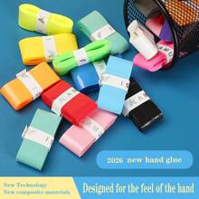 4pcs/11pcs Premium Professional Sports Racket Grip Tape, YY Flat Tacky Replacement, Suitable For Badminton, Tennis, Baseball, Pickleball, Squash, Table Tennis, Bicycle, Motorcycle Handlebar, Shock-Absorbing Anti-Slip Sweat-Wicking, Fashionable Gift, Good Texture & Comfort, Breathable