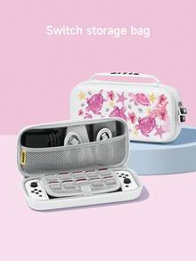 1 件 Switch2 (2025) 游戏机配件，包括海洋元素、海龟、海星图案保护套，兼容 Switch2/Switch OLED/Switch NS/Switch Lite 游戏机、便携包、卡槽底座、柔软亲肤保护壳，是兼容 Switch 玩家的最佳礼物 - 彩色 - 查看 14