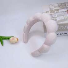 1pc Women Simple Cloud-Shaped Headband For Washing Face Hairband Diadema Hair Hoop