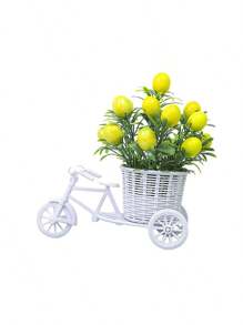 1 Peça Conjunto de Miniaturas com Vaso, Plantas Artificiais, Pequenas Flores em Vaso, Bolas de Grama, Bonsai, Decoração para Casa para Mesa da Sala de Estar, Presentes para o Dia dos Namorados, Natal, Halloween