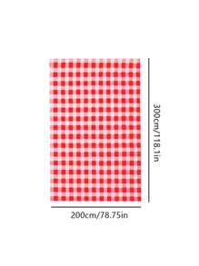 300 X 200 Cm Picnic Blanket, Picnic Mat, Foldable With Handle, Suitable For Hiking, Travel, Outdoor Camping, Park, Garden, Beach, Camping
