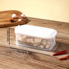 Recipientes para almacenamiento de alimentos con tapas: Recipientes para preparación de comidas para llevar, organizadores de refrigerador de plástico transparente, cajas de almacenamiento de cocina reutilizables para congelador, aptos para lavavajillas y microondas