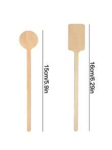 Mescolatori per bevande rotondi personalizzati, mescolatori per cocktail quadrati in legno, mescolatori per cocktail personalizzati per bar, bevande, caffè, regalo ideale per la sposa, matrimonio/festa/affari, mescolatori monouso, raffinati, alla moda, retrò, minimalisti personalizzati, regalo unico per lui/lei, anniversario, San Valentino, Festa della Mamma - Colore del legno (legno) - Visualizzare 13