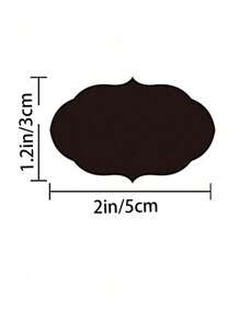 1 Roll Of 150pcs Peelable Stickers, Blackboard Labels, Waterproof Removable Labels For Home, Kitchen, Food, Decorative PVC Adhesive Labels