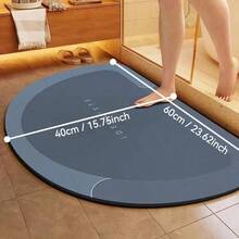 1 件 15*23 英寸硅胶浴室垫，字母设计速干防滑地毯，适用于浴室、洗衣房、卧室、玄关、家居装饰、女性情人节、生日、男朋友/女朋友礼物、毕业礼物、单身派对回礼、伴娘礼物、父亲节礼物、婚礼宾客回礼、生日派对装饰、婚礼用品、万圣节装饰、返校 - 彩色 - 查看 17