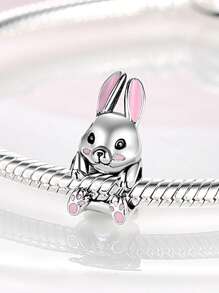 STYFNE 1pc Beaded Rabbit, Owl, Koala, Poodle, Tiger, Dachshund Bag Pendant Decoration, Suitable For DIY Bracelets, Jewelry, Handmade Gifts For Women