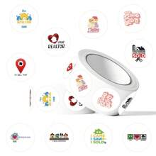 500 件卡通贴纸 房地产贴纸 趣味房地产贴纸 美学贴纸 卡通贴纸 彩色贴纸 乙烯基贴纸 适用于水瓶、水壶、吉他、行李箱、手机、手机壳、笔记本电脑、滑板、礼物