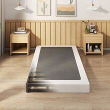 EMODA 5 Inch Twin Box Spring Bed Base, 1500 LBS Heavy Duty Metal Mattress Foundation With Fabric Cover, Easy Assembly - 8吋 - 查看 10