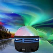 1pc Galaxy Star Projector, USB Powered Rotating Night Light, Fantasy Theme Decor For Bedroom, Perfect For Christmas, Camping, Wedding, Halloween, Desk Lighting