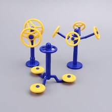 儿童迷你家具玩具套装、游乐场健身玩具、庭院健身器材、迷你场景娃娃屋装饰、玩具屋迷你配件、学龄前教育过家家游戏玩具,男孩女孩适用 - 彩色 - 查看 16