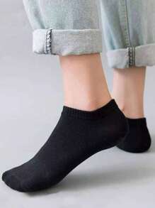 20 Pairs Men's Regular Ankle Socks, No Show Socks, Black & White, Comfortable, Soft, Breathable, Thin, All Season Best Seller