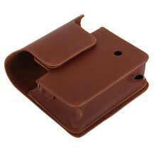 Protective PU Leather Camera Case Bag With Strap For Fujifilm In-Stax SQ6 (Brown) - Multicolor - View 3