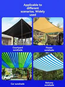 Red de sombreado protectora para exteriores, red de sombra para patio, red de aislamiento térmico, red de privacidad para balcón, red de sombra para invernadero, red de sombra agrícola, red de bloqueo solar