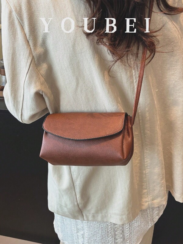 Simple And Fashionable Mini Bag, Light Luxury High-End Retro Shoulder Bag, High-Quality Crossbody Bag Suitable For Teen Girls, College Students, Beginners, And White-Collar Workers. It Is Very Suitable For Offices, Universities, Work, Business, Commuting, Outdoor Activities, Travel, And Outdoor Activities