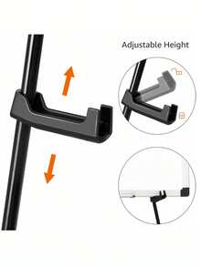 Metal Art Easel Stand, Instant Floor Poster, Lightweight, Foldable, Portable, With Tripod Base