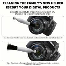 Ferramenta de Limpeza de Teclado 10 em 1 (1 peça), Escova Multiuso, Adequado para Telefone, Fones de Ouvido, Computador, Laptop, Relógio, Câmera, Lente, Caneta de Limpeza Profissional, Ferramenta de Limpeza de Fone de Ouvido Portátil