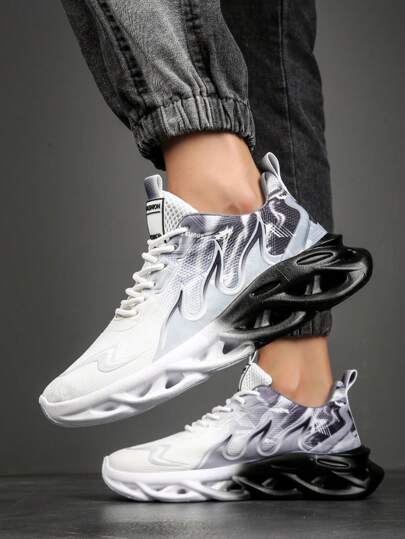 Unisex Outdoor Sports Style Slip-Resistant Durable Lightweight Breathable Versatile Low-Top Casual Running Shoes For Teens & Youth