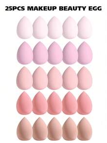 50pcs Makeup Sponge Blender, Makeup Sponge Set, Multi-Color Makeup Sponge, Foundation Blending Beauty Sponge, Wet And Dry Makeup Sponge, Cream And Powder For Flawless, Latex-Free Wet And Dry Foundation Makeup, Foundation For A Perfect Base, For Liquid, Cream And Powder Foundation, Latex-Free Dual-Use Makeup Puff For All Skin Types, Makeup, Cheap, Vanity, Bedroom, Makeup Accessories, Puff, Makeup Blender, Powder Puff, Makeup Sponge, Cheap, Stocking Stuffers, Makeup, Makeup Tools, Cheap Stuff, Gifts, Christmas Gifts, Giveaways, Cheap Stuff, Travel Essential - Multicolor - View 12