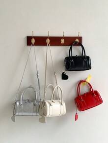 Summer Personality Shoulder Bag Love Pendant Commute Hand-Held Bowling Bag