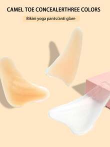 3个装 女士硅胶防走光防尴尬瑜伽裤网球服私密保护贴自粘式 - 彩色 - 查看 2