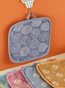 4pcs 17x17cm Home & Kitchen Essential, Suitable For Kitchen Anti-Scald Multipurpose Pot Holder, Coaster, Dining Room Mug Pad, Great Gift