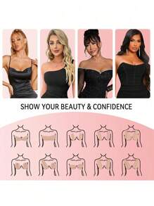1 Roll 5M Boob Tape Lift Firm Your Breasts, Nipple Cover Breathable Breast Lift Tape For A-E Cup Large Breasts!