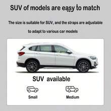 SUV 货物垫 - 后备箱区域防水座套，通用 - 黑色 - 查看 5