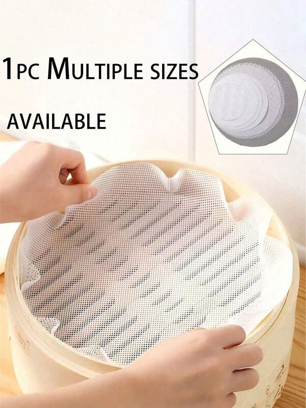 Conjunto de panos de silicone antiaderentes reutilizáveis para vapor, almofada para cozinhar