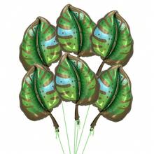 6 sztuk Palm Leaf Tropical Balloon, Summer Hawaii Foil Balloon Decor na imprezę, urodziny, hawajską plażę, imprezę przy basenie