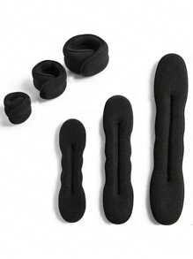 3pcs/Set Soft Sponge Hair Bun Maker, Classic No-Damage Hair Styling Tool, Slouchy Bun Shaper, Fluffy Chignon Maker, Hair Accessories For Girls, Everyday Use