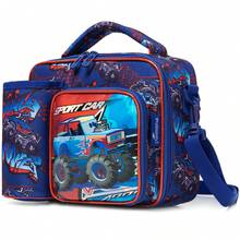 1pc Boys' Lunch Bag, Cute Boys' Sling Bag, Children's Lunch Bag, Boys' Insulated Lunch Box With Adjustable Shoulder Strap - Boys Lunch Pack - View 17