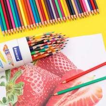 12/24/48 Colors Erasable Colored Pencils, 36 Colors Pencils For Elementary School Students, Drawing & Painting Pens For Kindergarten, Doodle,Back To School