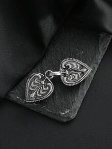 Xiacheng 6 kiểu kẹp áo len cổ điển, kẹp áo khoác cardigan phong cách retro, kẹp áo sơ mi, dành cho phụ nữ và bé gái. - Màu Bạc Cổ - Xem 12